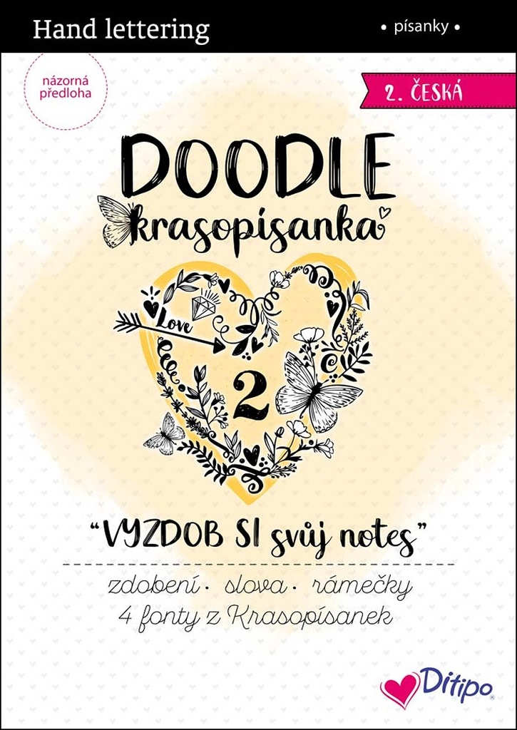 DOODLE Krasopísanky VYZDOB SI svůj notes