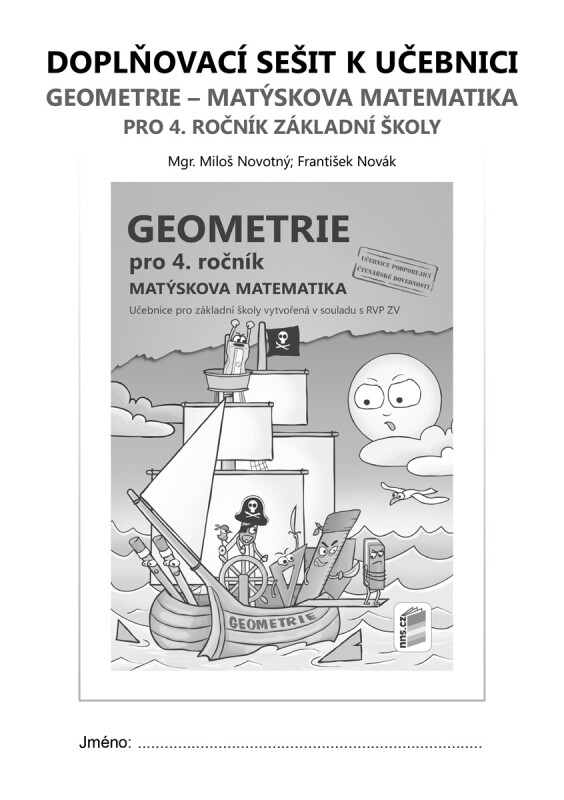 Doplňkový sešit k učebnici Geometrie pro 4. ročník (4-26) - František Novák, Miloš Novotný