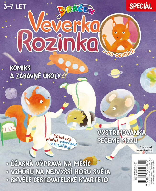 Dráček speciál – Veverka Rozinka na cestách - Tereza Pauková