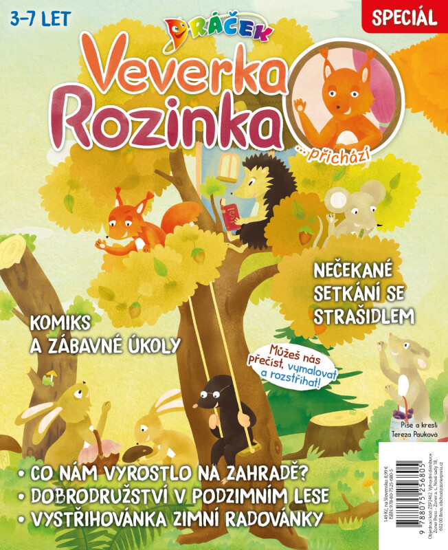 Dráček speciál – Veverka Rozinka přichází - Tereza Pauková