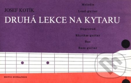 Druhá lekce na kytaru (Melodie Doprovod Bas)