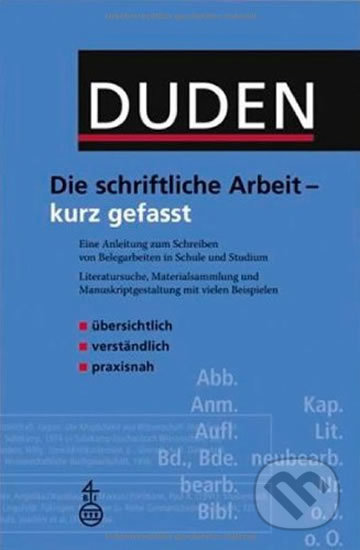 Duden - Die Schriftliche Arbeit