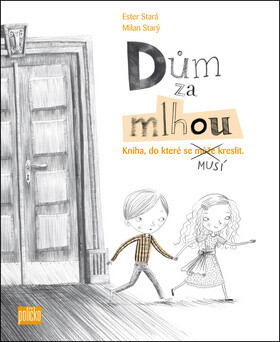 Dům za mlhou - Kniha, do které se musí kreslit + sada tužek
