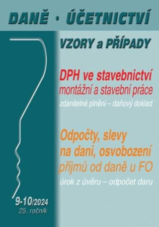 DÚVaP 9-10/2024 - DPH ve stavebnictví