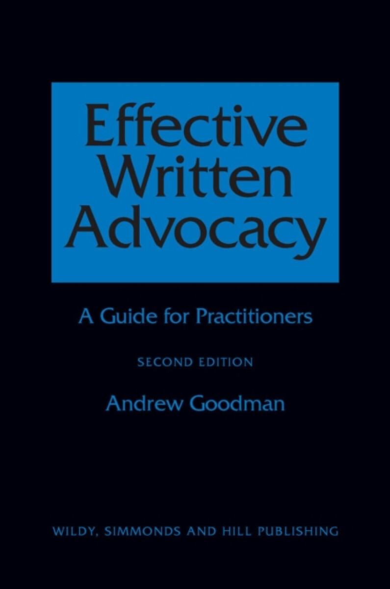 Effective Written Advocacy
