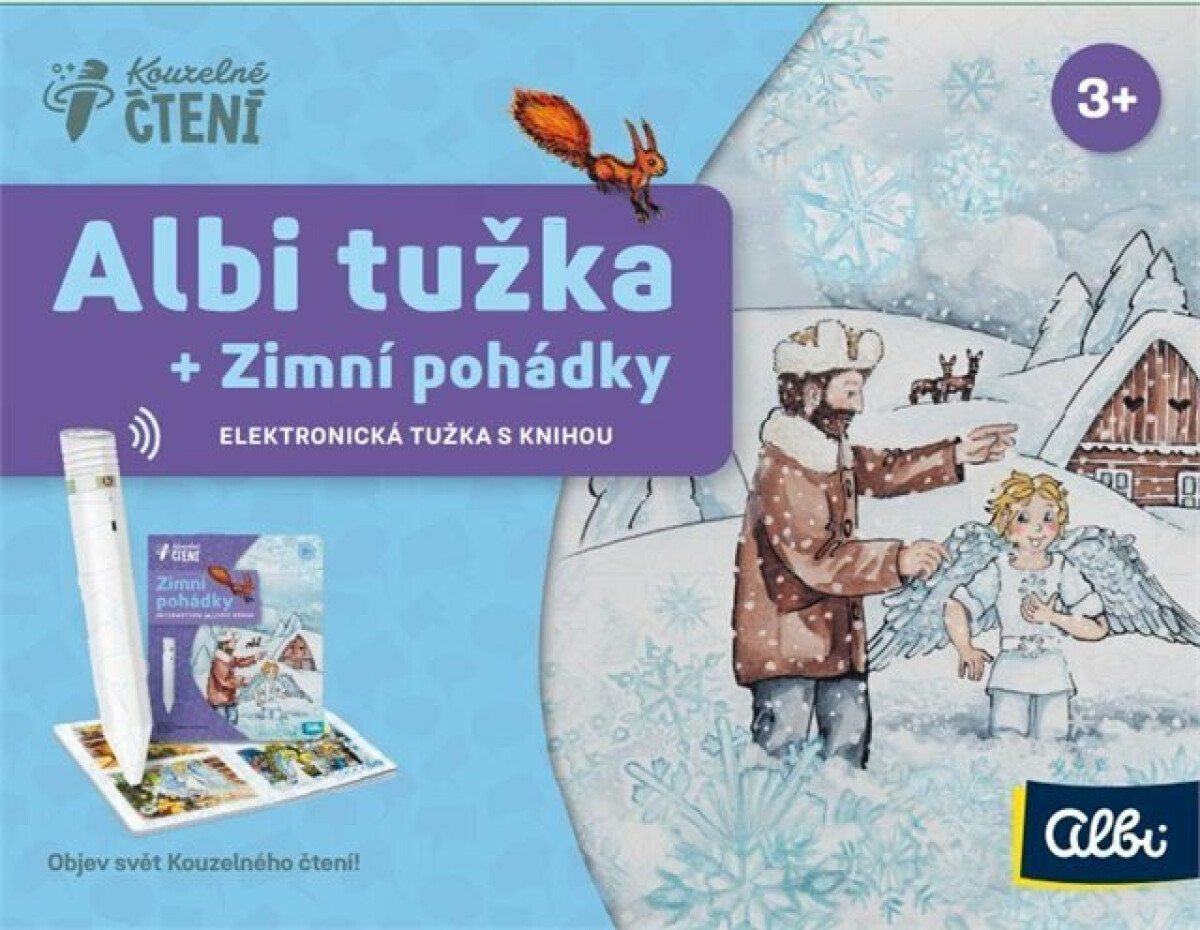 Elektronická Albi tužka 2.0 s knihou Zimní pohádky