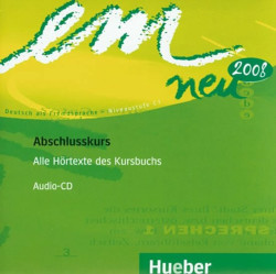 em neu 2008 Abschlusskurs: 1 Audio-CD zu Kurs- und Arbeitsbuch - Michaela Perlmann-Balme