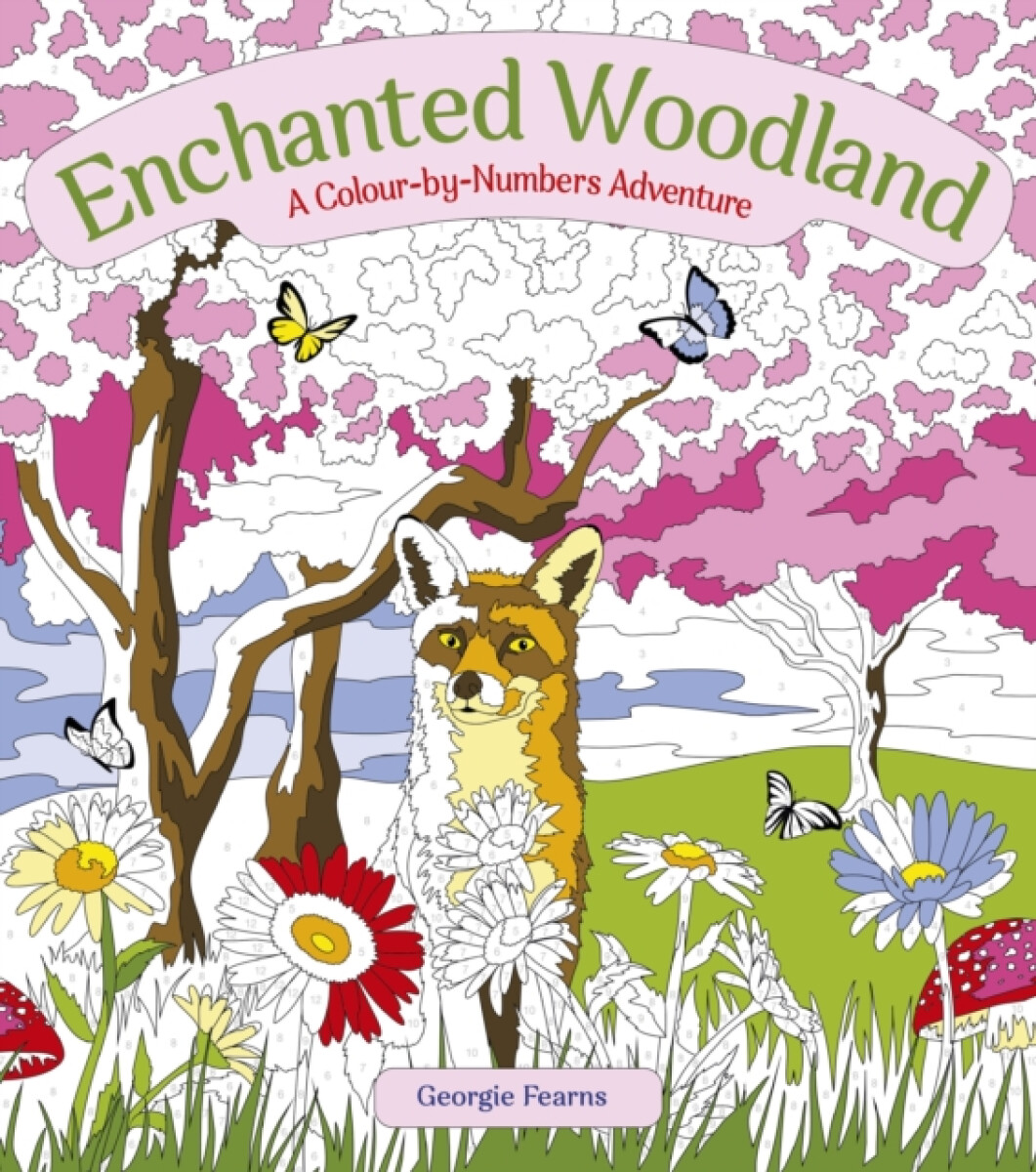 Enchanted Woodland: A Colour-by-Numbers Adventure