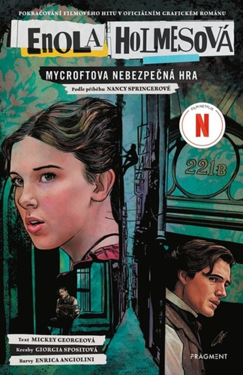 Enola Holmesová - Mycroftova nebezpečná hra - Nancy Springerová, Mickey Georgeová