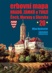 Erbovní mapa hradů, zámků a tvrzí Čech, Moravy a Slezska 20 - kniha z kategorie Historie