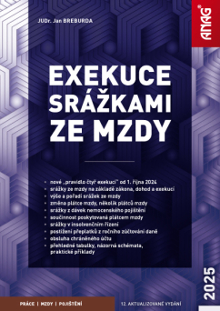 Exekuce srážkami ze mzdy 2025