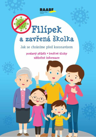 Filípek a zavřená školka - pracovní sešit. Jak se chráníme před koronavirem