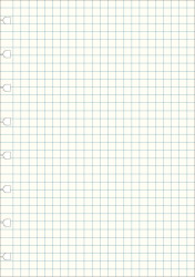 Filofax - Notebook, náplň A5, papíry čtverečkované