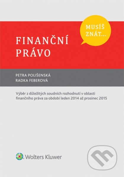 Finanční právo (Musíš znát...)