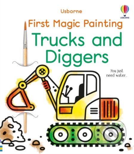 First Magic Painting Trucks and Diggers
