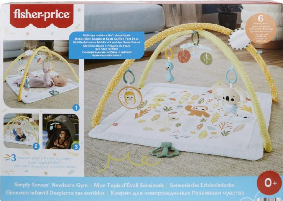 Fisher Price hrací dečka se senzorickými hračkami