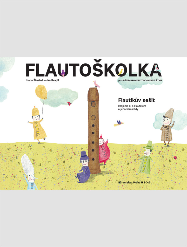 Flautoškolka Flautíkův sešit pro děti