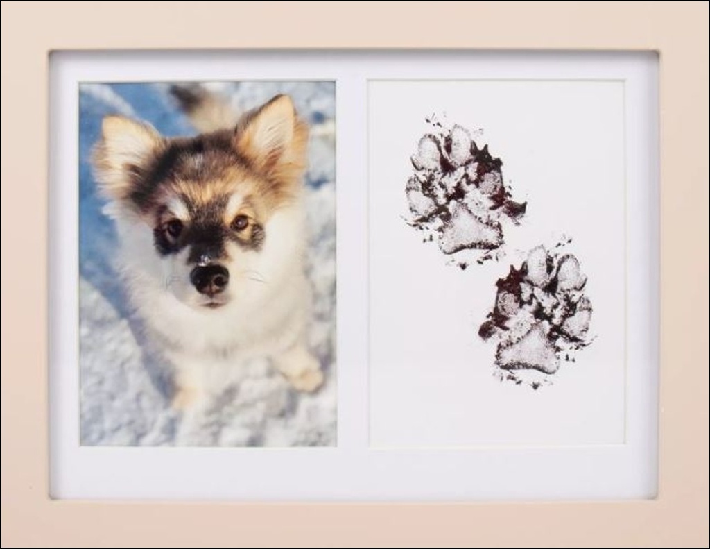 Fotorámeček pro mazlíčky se sadou na otisky