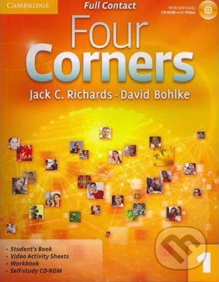Four Corners 1: Full Contact with S-Study CD-ROM