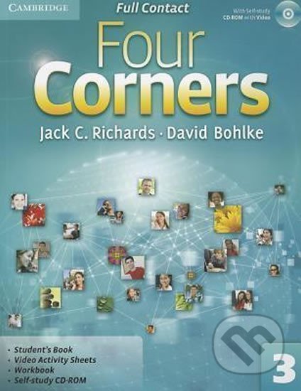 Four Corners 3: Full Contact with S-Study CD-ROM