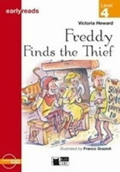 Freddy Finds the Thief + CD (Black Cat Readers Early Readers Level 4) - kniha z kategorie Jazykové učebnice a slovníky