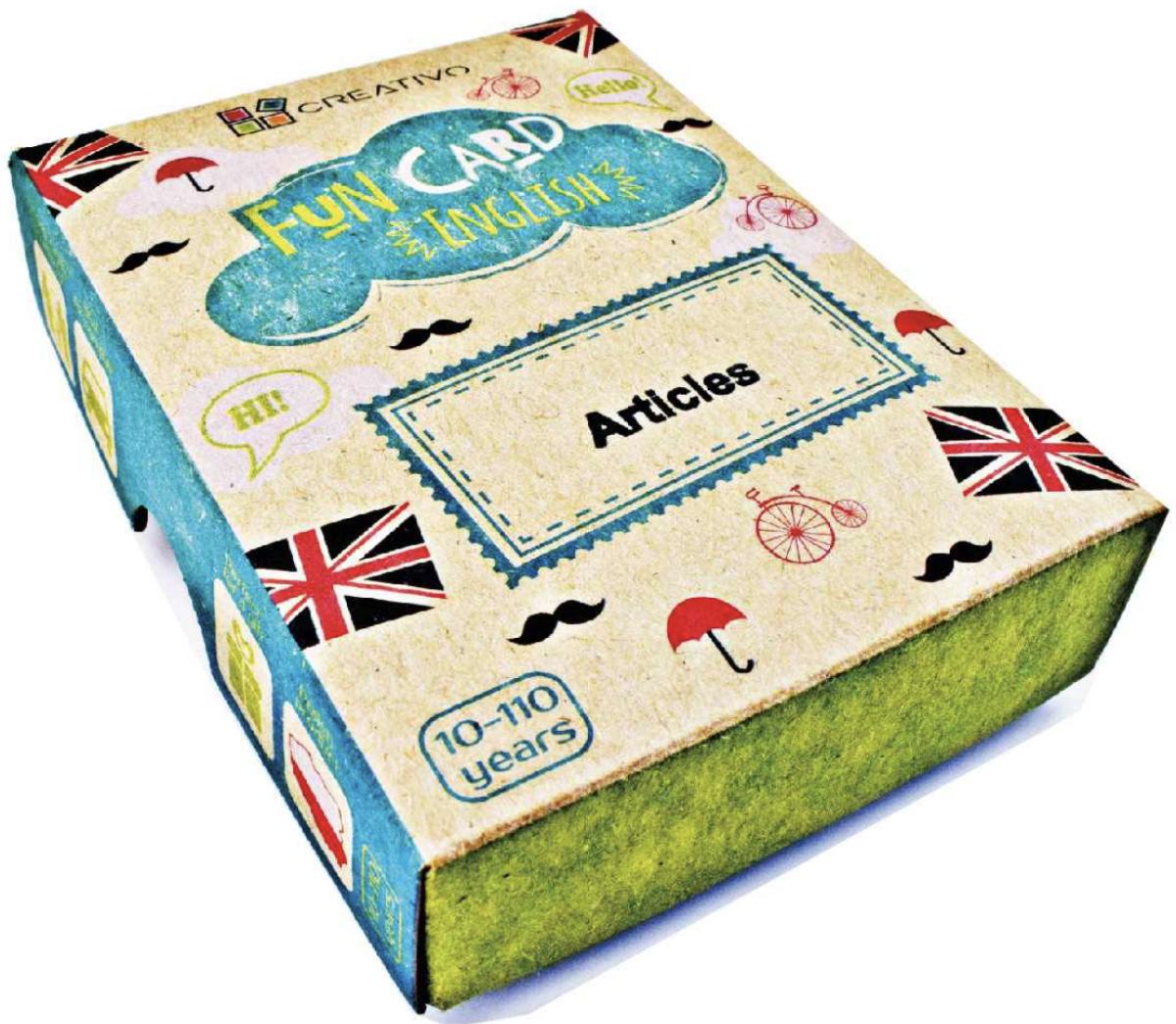 Fun Card English: Articles