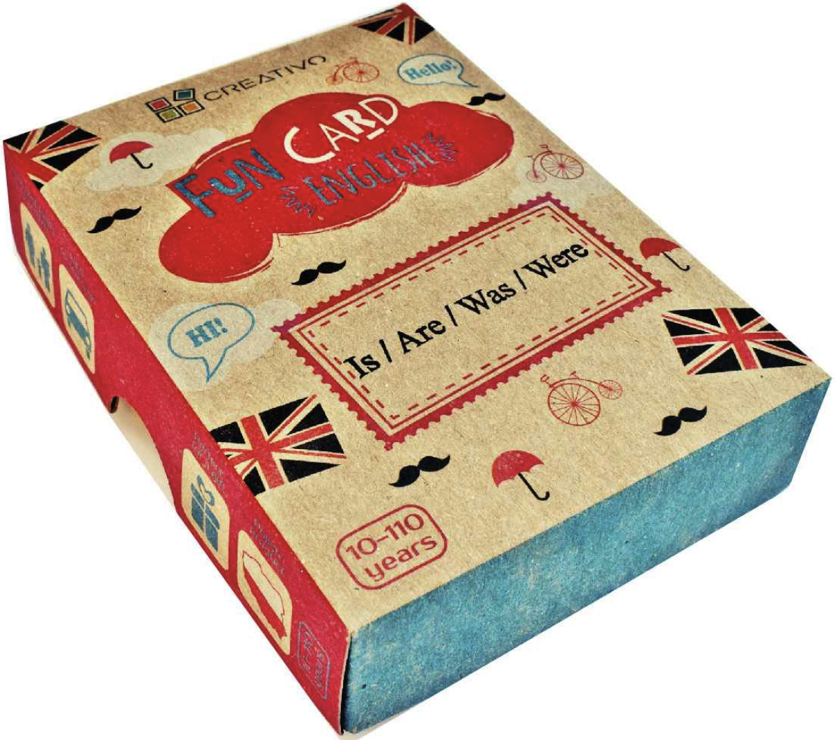Fun Card English: Is/Are/Was/Were