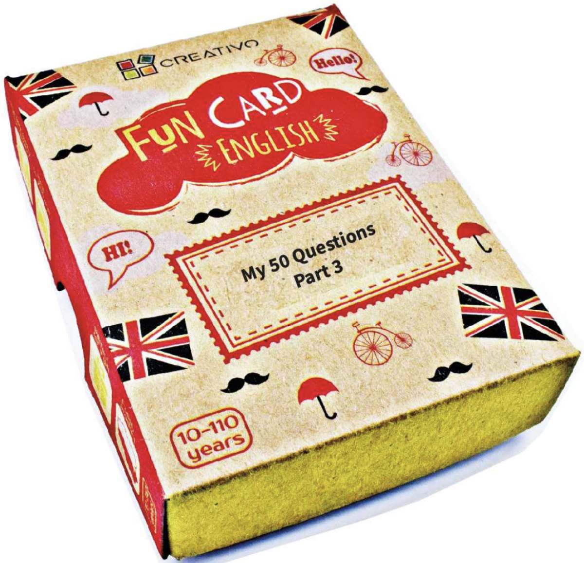 Fun Card English: My 50 Questions part 3