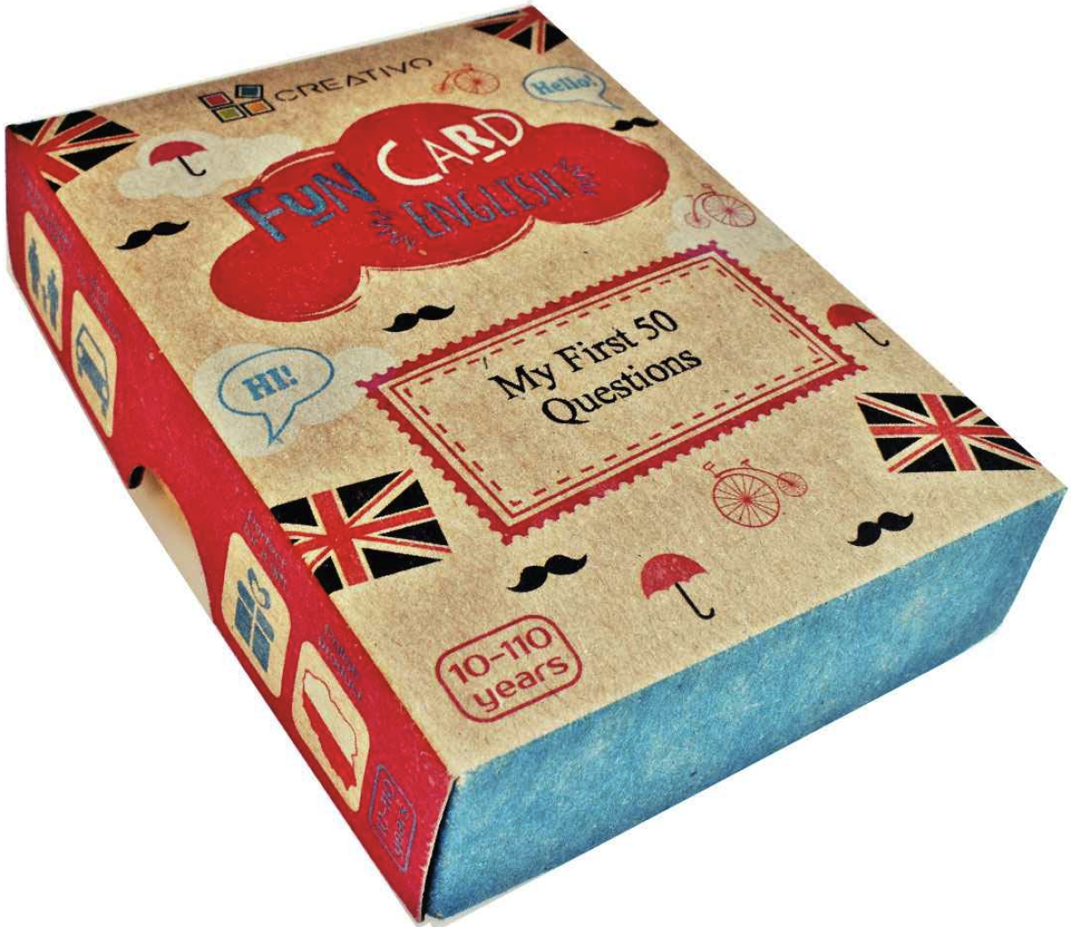 Fun Card English: My First 50 Question
