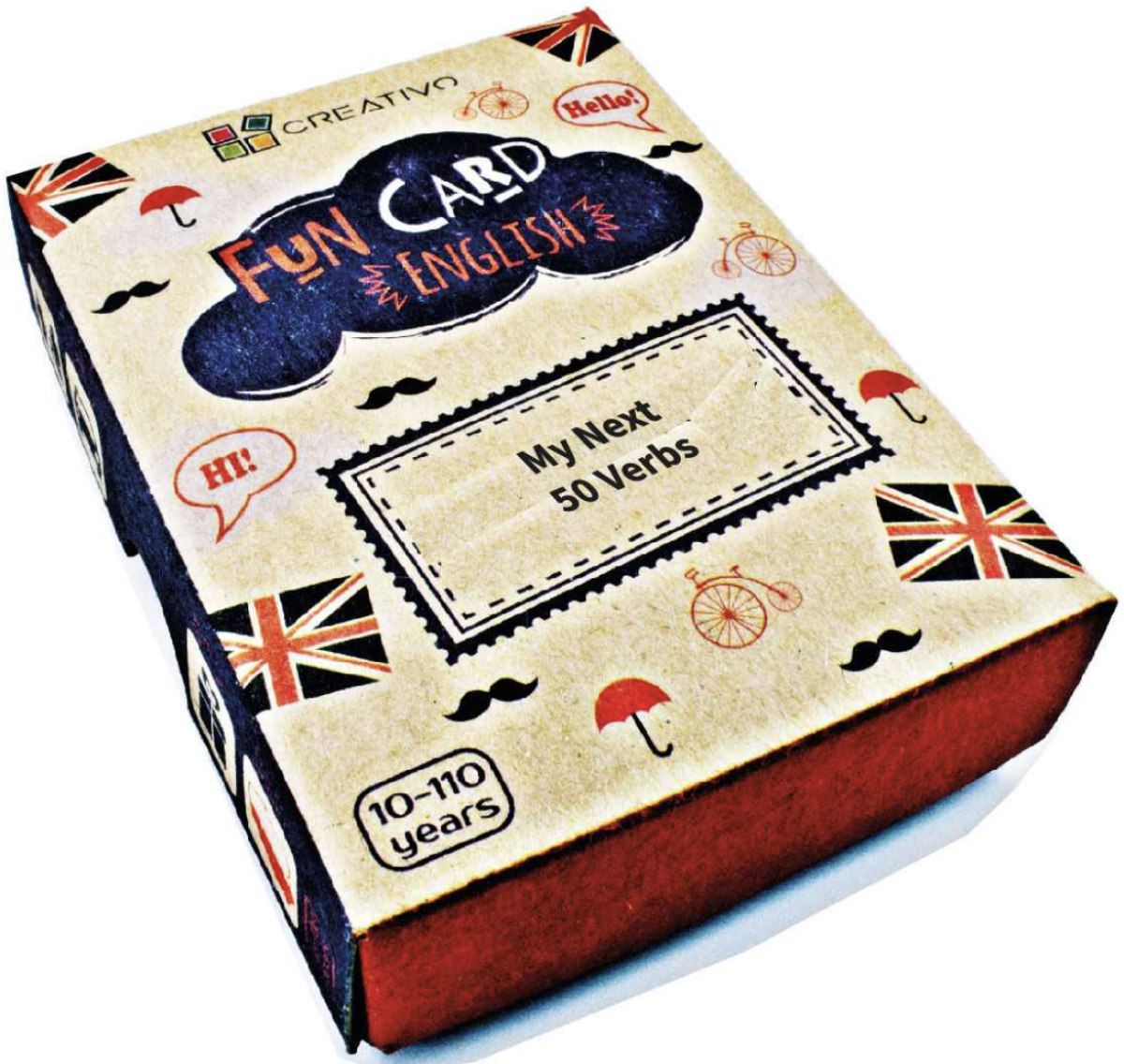 Fun Card English: My Next 50 Verbs