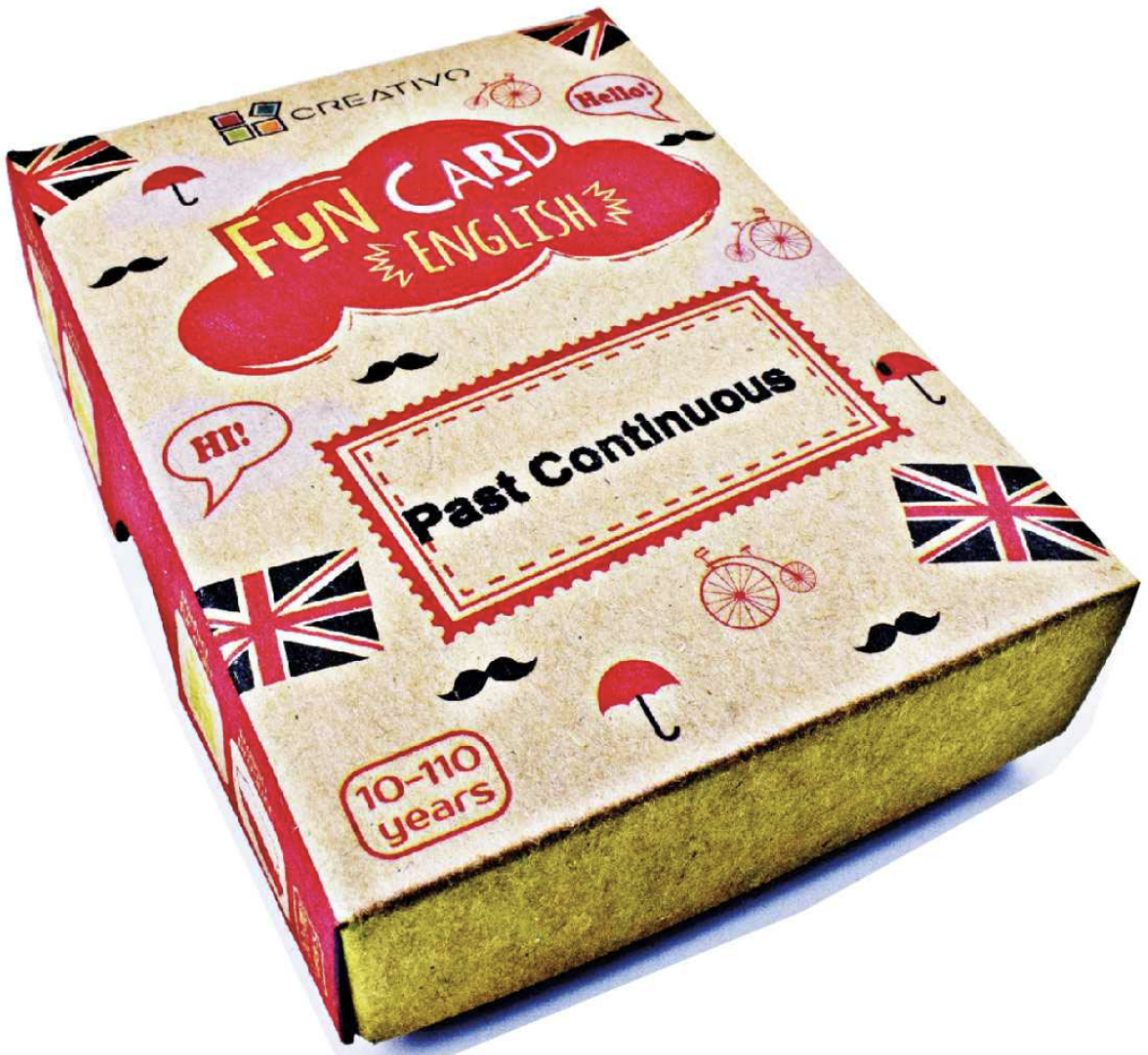 Fun Card English: Past Continuous
