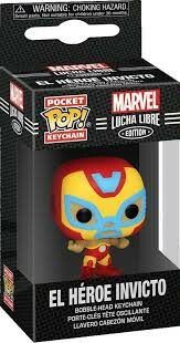 Funko POP Keychain: Marvel Luchadores