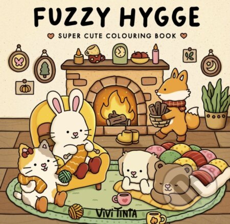 Fuzzy Hygge (Super cute colouring book)