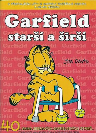 Garfield -40- starší a širší