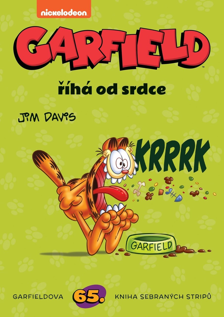 Garfield říhá od srdce