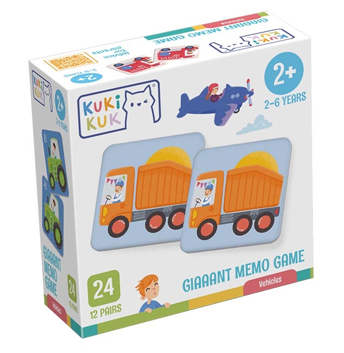 Giaaant Memo Game Vehicles