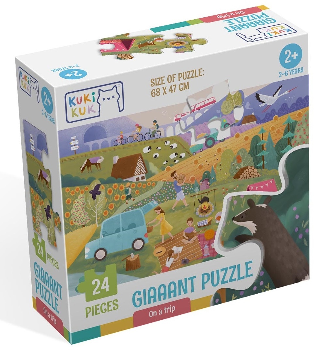 Giaaant Puzzle On a trip
