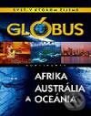 Glóbus - Afrika, Austrália a Oceánia kontinenty