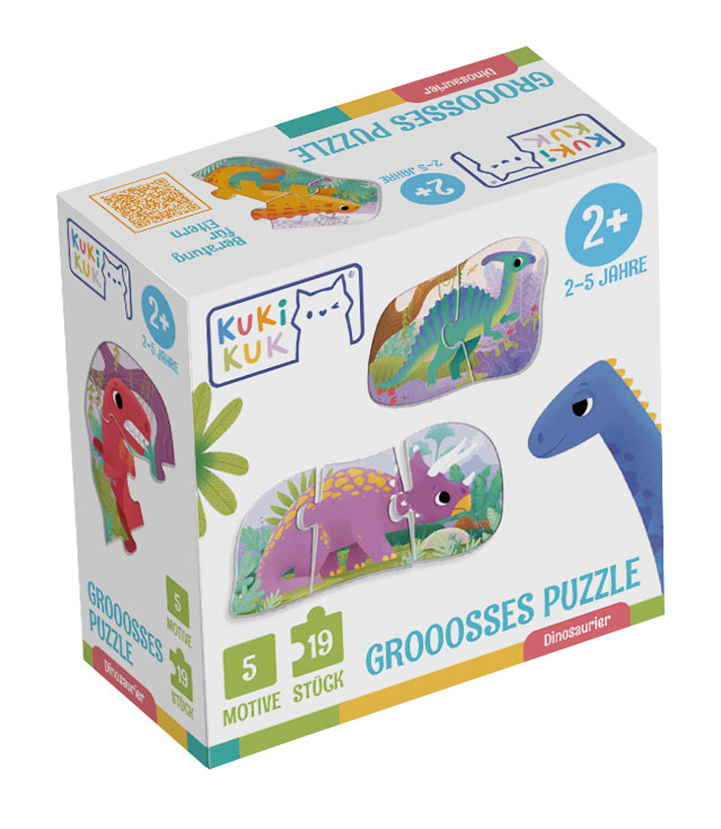 Grooosses Puzzle Dinosaurier
