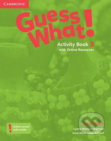 Guess What! 3 Activity Book + Online Resources