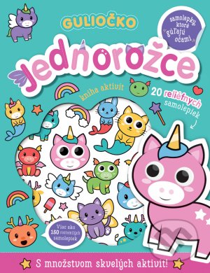 Guliočko Jednorožce (20 reliéfnych samolepiek)