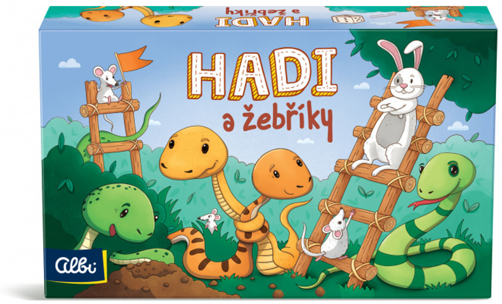 Hadi a žebříky dětské Zvířátka