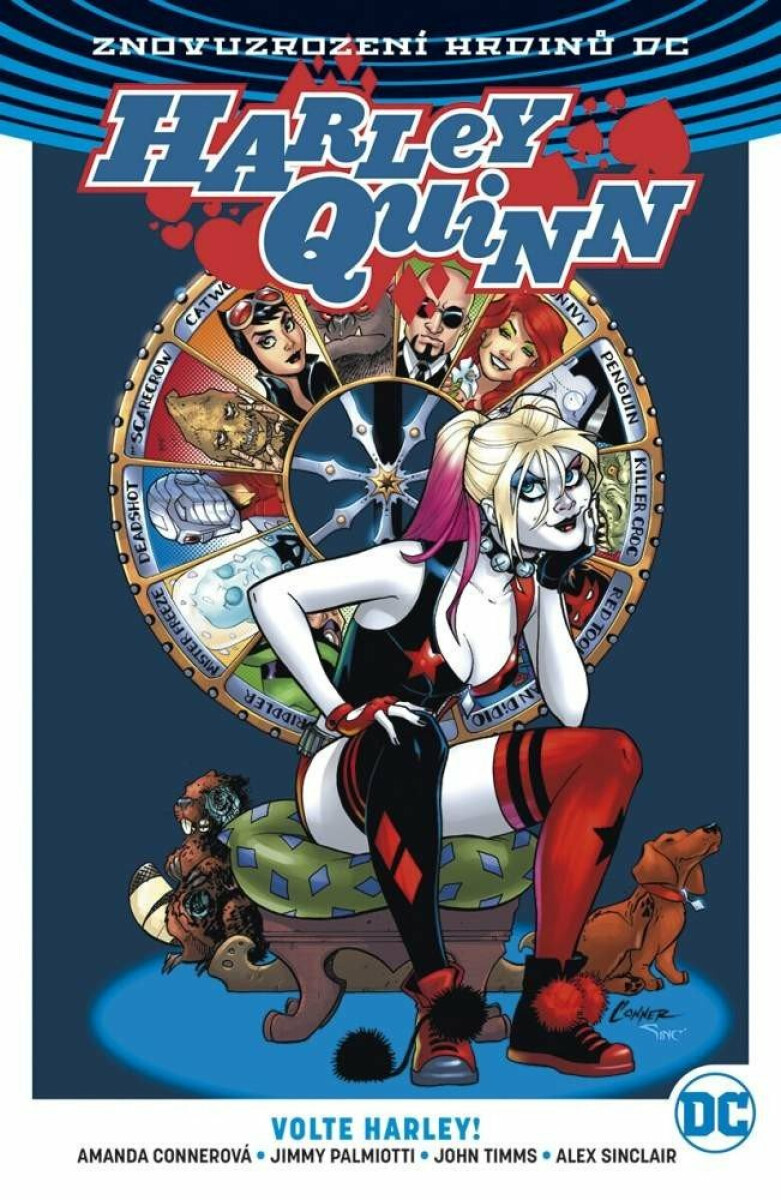 Harley Quinn 5: Volte Harley! - Jimmy Palmiotti, Amanda Connerová, Chad Hardin