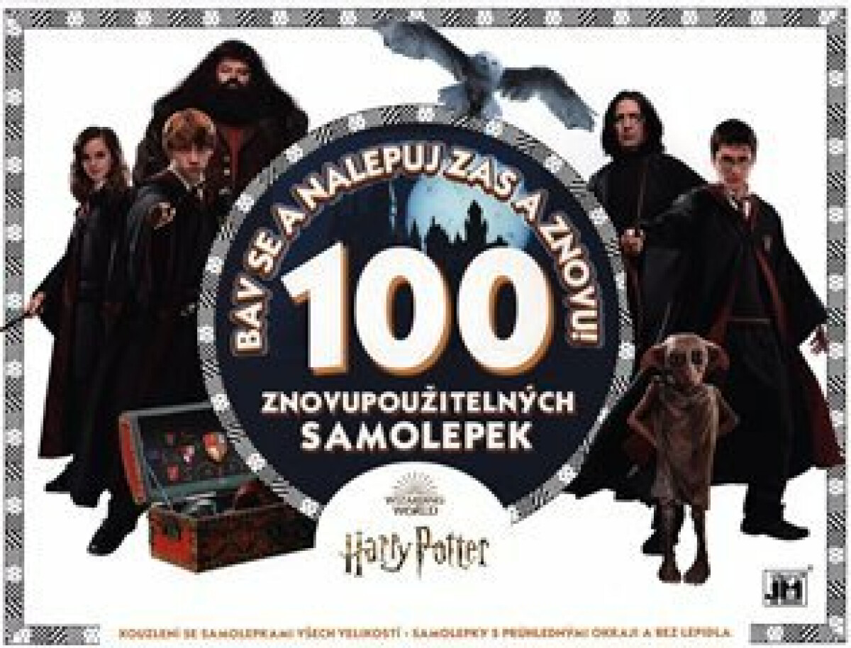 Harry Potter: Bav se a nalepuj zas a znovu! - kniha z kategorie Samolepky