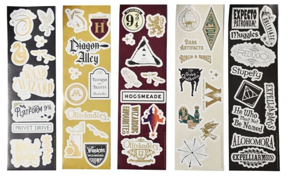 Harry Potter Set samolepek Magical Locations DPL18