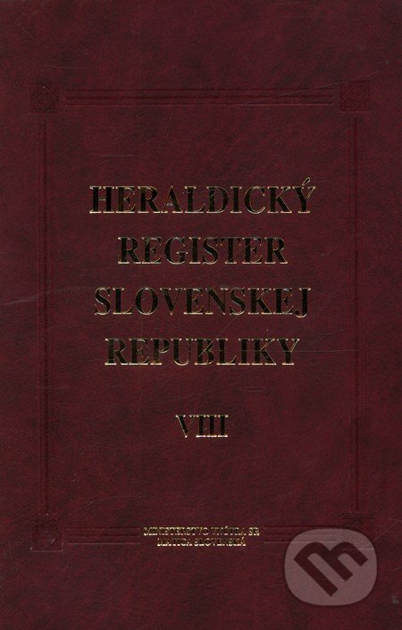 Heraldický register Slovenskej republiky VIII