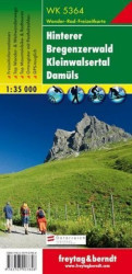 Hinterer Bregenzerwald, Kleines Walsertal, Damüls 1:35 000