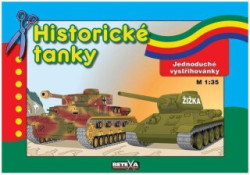 Historické tanky (Jednoduché vystřihovánky)