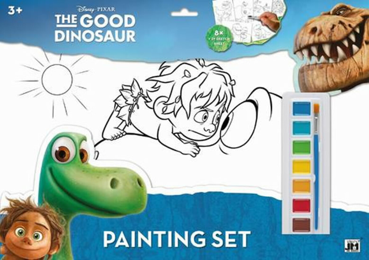 Hodný dinosaurus omalovánka - kniha z kategorie Beletrie pro děti
