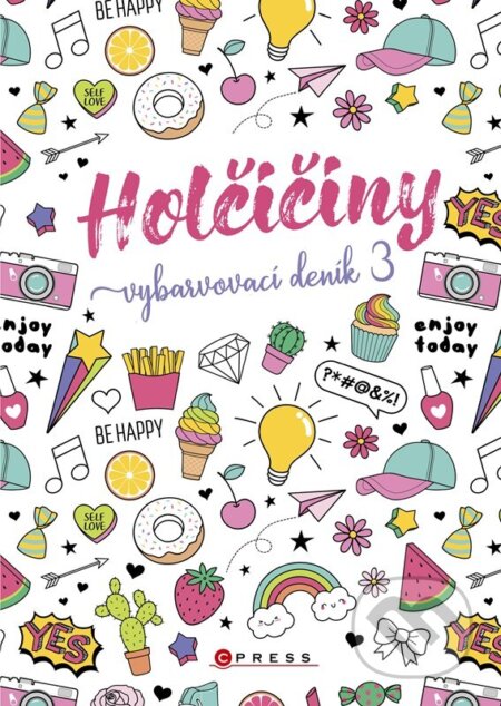 Holčičiny - Vybarvovací deník 3